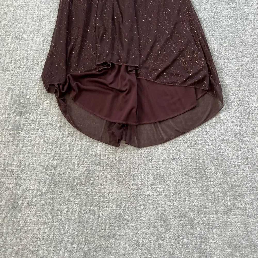 City Triangles 90’s Y2K Sparkly Brown Dress